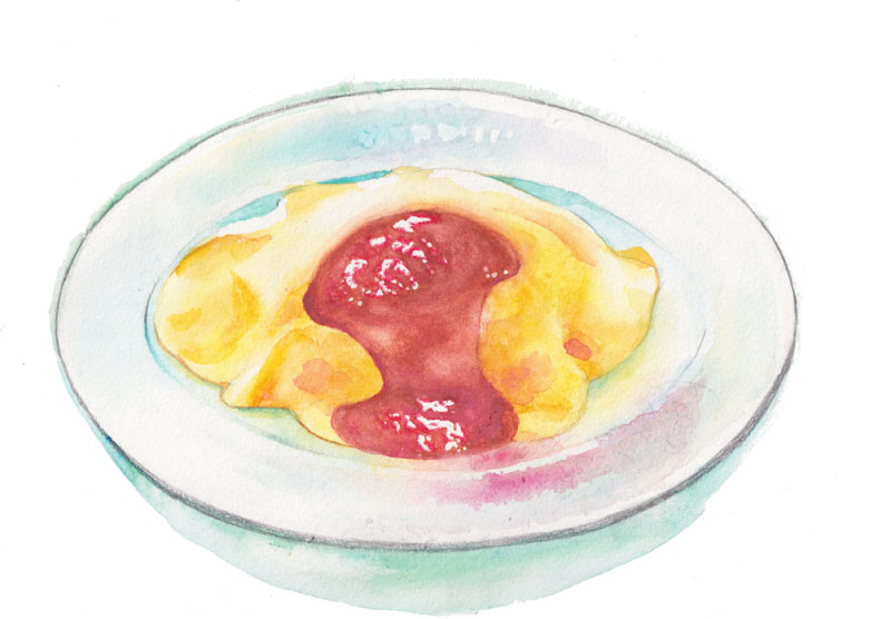 オムライス　イラスト